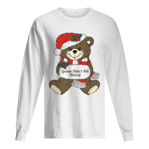 Epstein Didn't Kill Himself Christmas Bear shirt 1