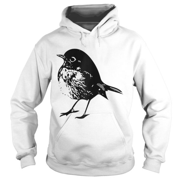 European Red Robin Cool Winged Bird shirt