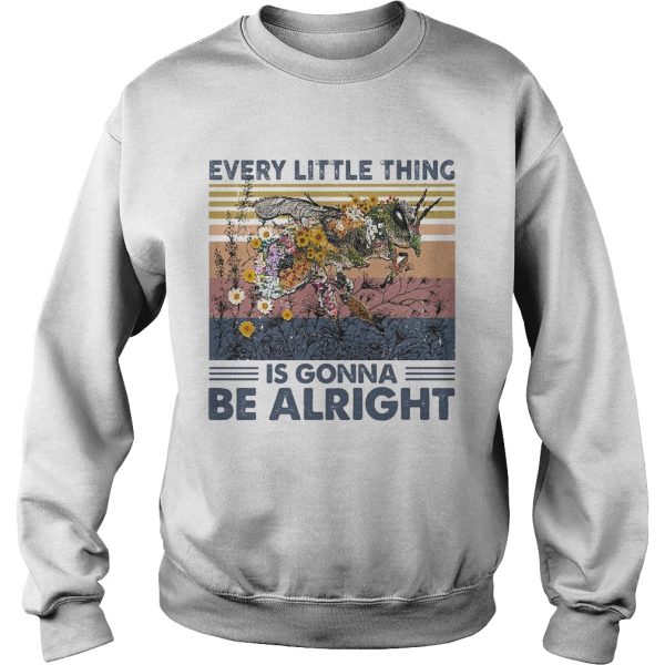 Every little thing is gonna be alright turles vintage retro shirt