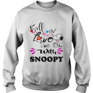 Fall In Love With Snoopy shirt 2