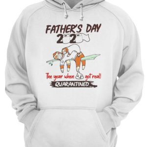 Father's Day 2020 The Year When Shit Got Real Quarantined Sloth Toilet Paper shirt 3