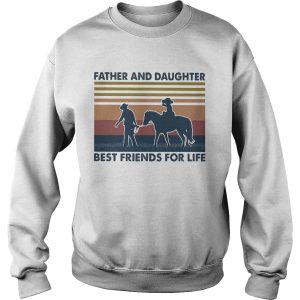 Father And Daughter Best Friends For Life Horse Vintage shirt