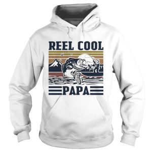 Fathers Day Reel Cool Papa Fishing Vintage shirt 1