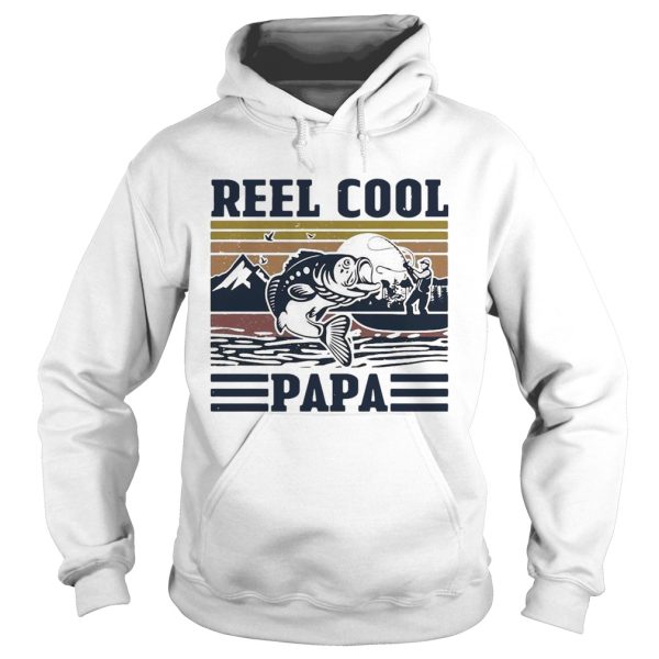 Fathers Day Reel Cool Papa Fishing Vintage shirt