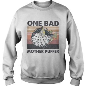 Fish one bad mother puffer vintage shirt 2