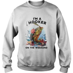 Fishing Im a hooker on the weekend shirt 2