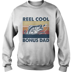 Fishing reel cool bonus dad vintage shirt 2