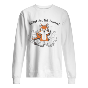 Fox Draw All The Things shirt 2