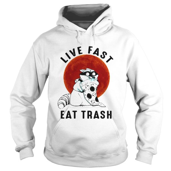 Fox Live Fast Eat Trash Vintage shirt