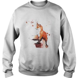 Fox Watercolor shirt 2