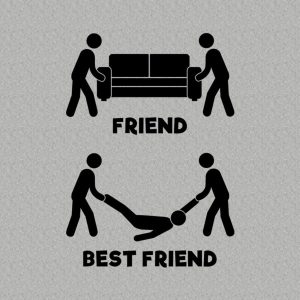 Friend vs Best friend T shirt 2
