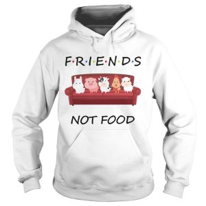 Friends not food on the sofa animal shirt 1