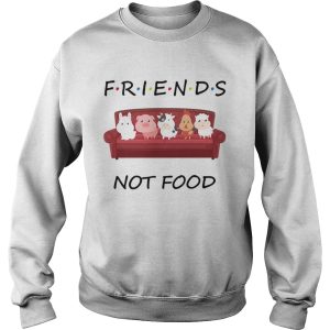 Friends not food on the sofa animal shirt 2