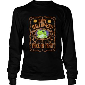 Frog Happy Halloween Trick Or Treat shirt 2