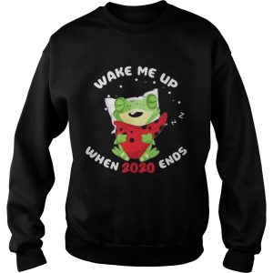 Frog Wake Me Up When 2020 Ends shirt 3