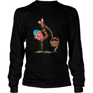 Funny Bigfoot Hunting Easter Eggs shirt 2