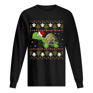 Funny Turtle Ugly Christmas for Kids and adults T Shirt 1