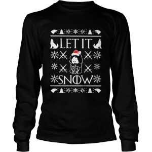 Game of Thrones Jon Snow Let It Snow Ugly Christmas shirt 2