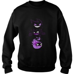 Gastly Evolution Pokemon Yellow Ver shirt 2