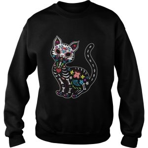 Gatos Sugar Skull Kitty shirt 3