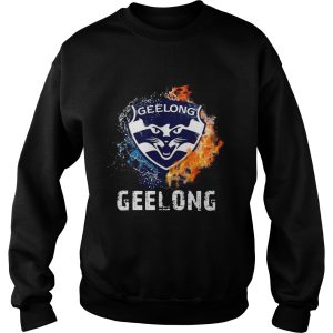 Geelong water and fire logo shirt 2