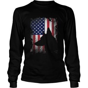 German Shepherd American Flag USA shirt 2