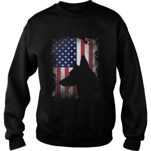 German Shepherd American Flag USA shirt 3