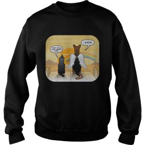 German Shepherd Angel They Still Talk About You I Know shirt 3