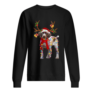 German Shorthaired Pointer Gorgeous Reindeer shirt 2