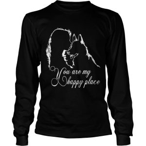 Girl And Dog You Are My Happy Place shirt 2