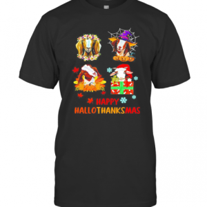 Goat Happy Hallothanksmas T-Shirt