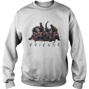 Godzilla Friends all godzillas movies shirt 3