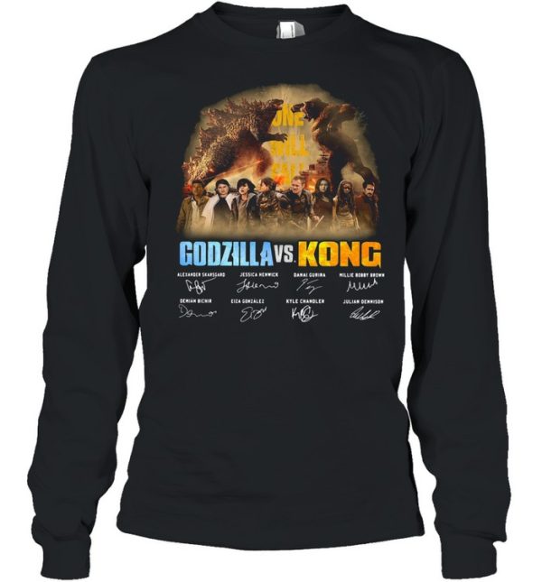 Godzilla Vs Kong 2021 Season Signatures shirt