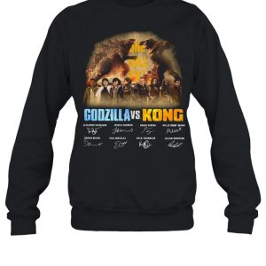 Godzilla Vs Kong 2021 Season Signatures shirt