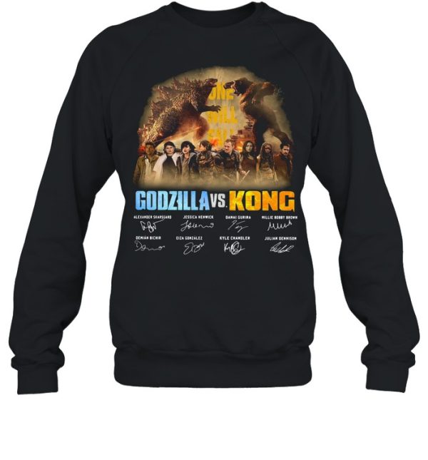 Godzilla Vs Kong 2021 Season Signatures shirt