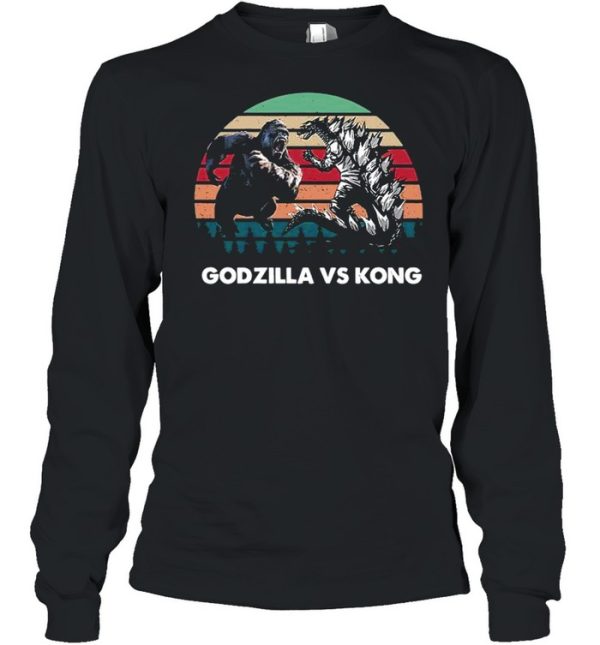 Godzilla Vs Kong Vintage Retro shirt