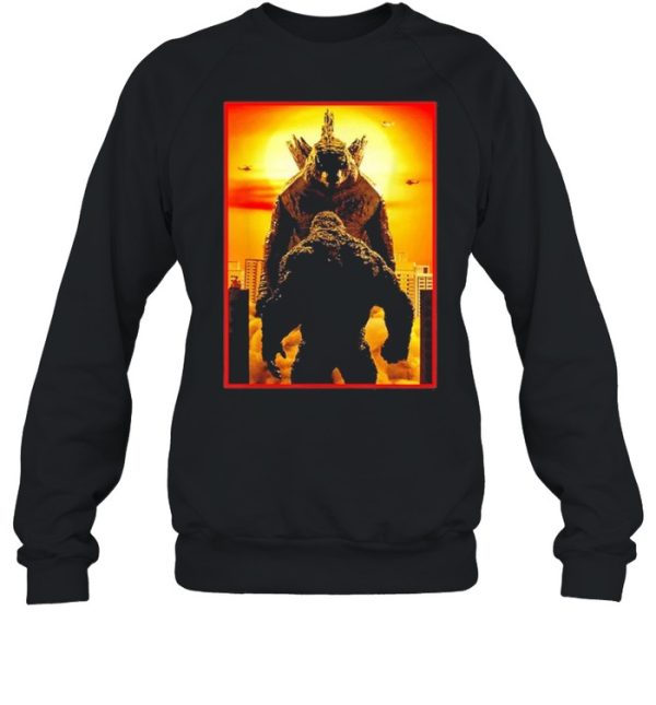 Godzilla vs Kong Official Team Godzilla Neon shirt