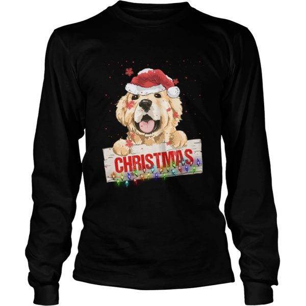 Golden Dog Christmas shirt