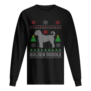 Golden Doodle Dog Funny Ugly Christmas shirt 1