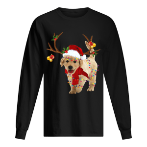 Golden Retriever Gorgeous Reindeer Crewneck shirt 1