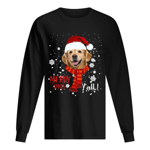 Golden Retriever Merry Xmas Y'all shirt 1