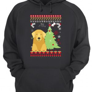 Golden retriever Ugly Christmas shirt 3