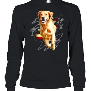 Golden retriever america breaks barriers dog lover shirt 1