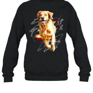 Golden retriever america breaks barriers dog lover shirt