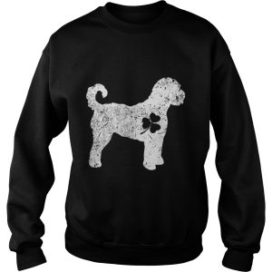 Goldendoodle Irish Clover St Patrick Day Dog shirt 2