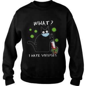 Good Cat Mask What I Hate Viruses Covid19 shirt 2