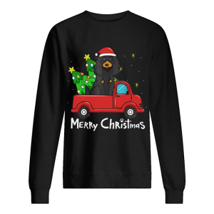 Gordon Setter Christmas Truck Tree Merry Christmas shirt 2