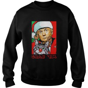 Grab Em Trump Catmas shirt 3