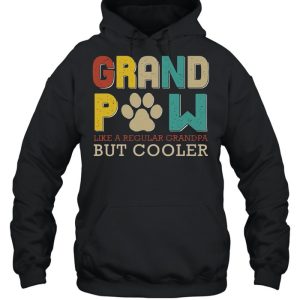 Grand Pow Like A Regular Grandpa But Cooler Shirt 3