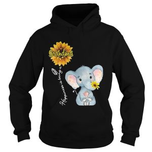 Grandma Happiness Is Being A Sunshine Flower shirt 1